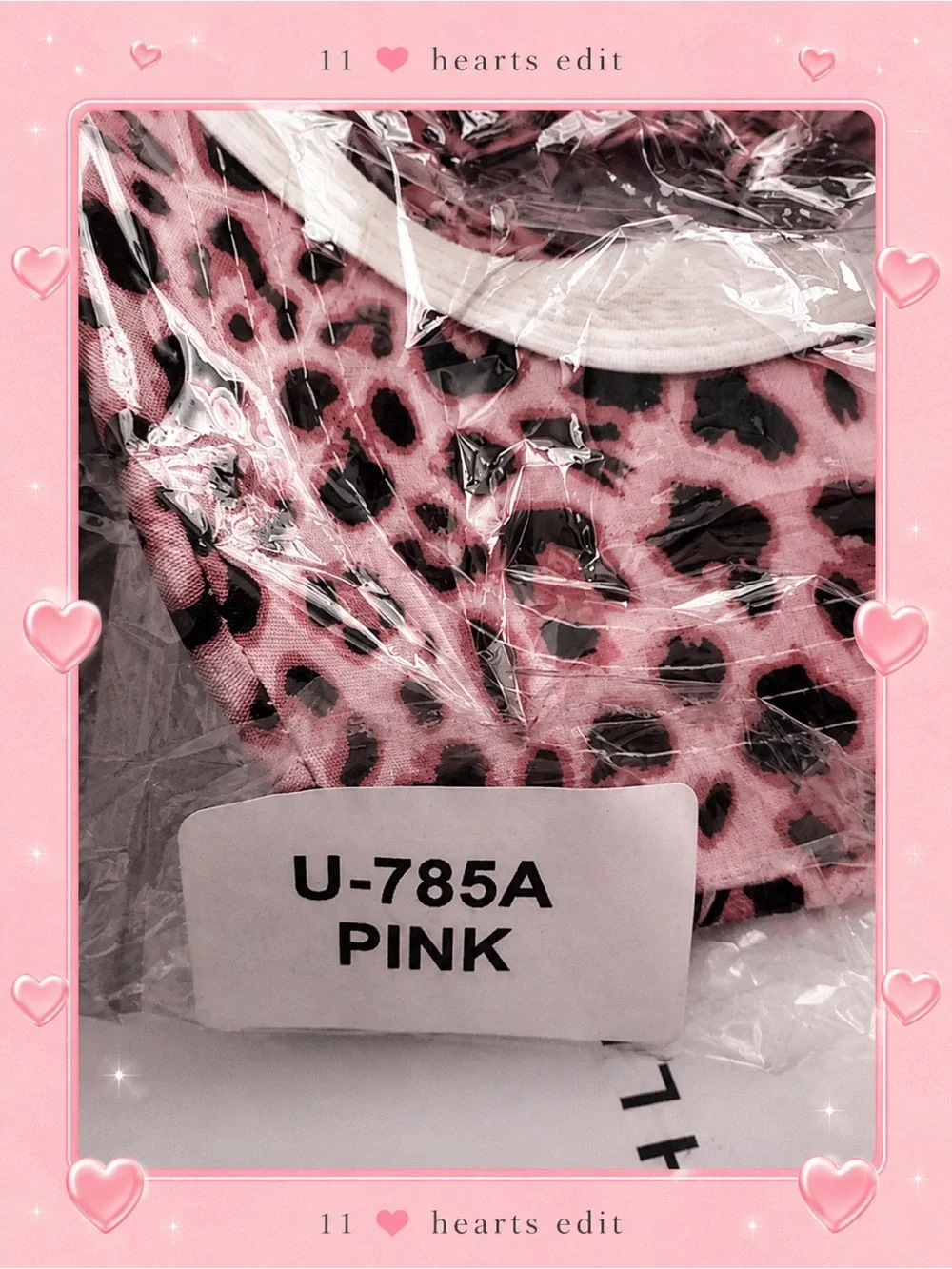ZENANA Pink Leopard Print Adjustable Baseball Cap Animal Print Hat New